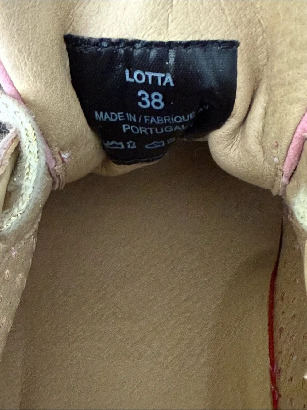 Bos. & Co. Pink Suede Platform Sneaker with Cream Sole